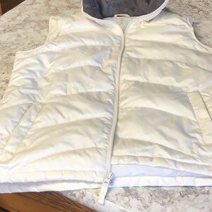 Land’s End puffer vest, size M, 80% down, 20% feathers